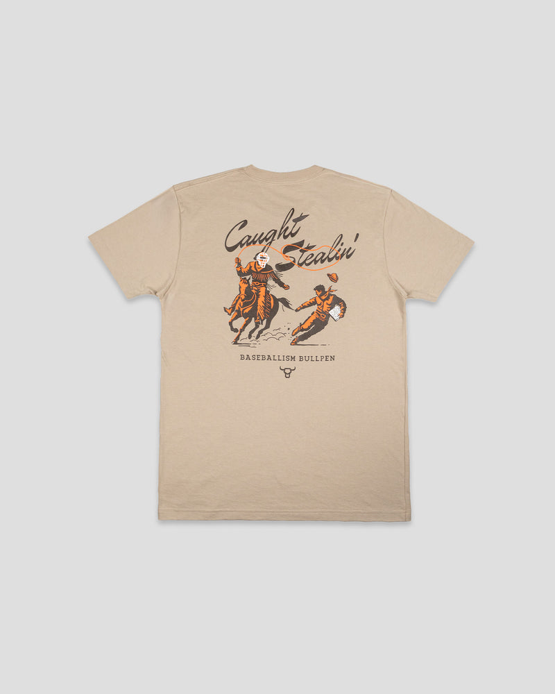 Caught Stealin' T-Shirt (Cream) - Youth Regular price 797.192₫ Sale price 549.254₫