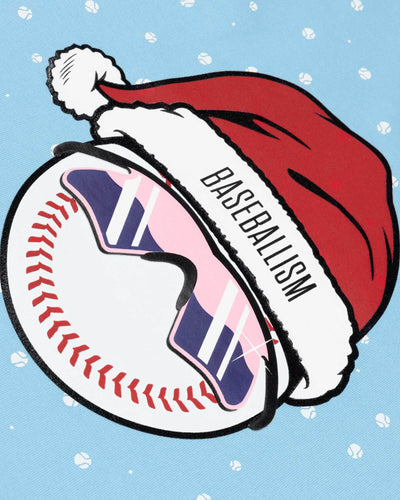 Yuvi Christmas Sweater (Light Blue) - Youth