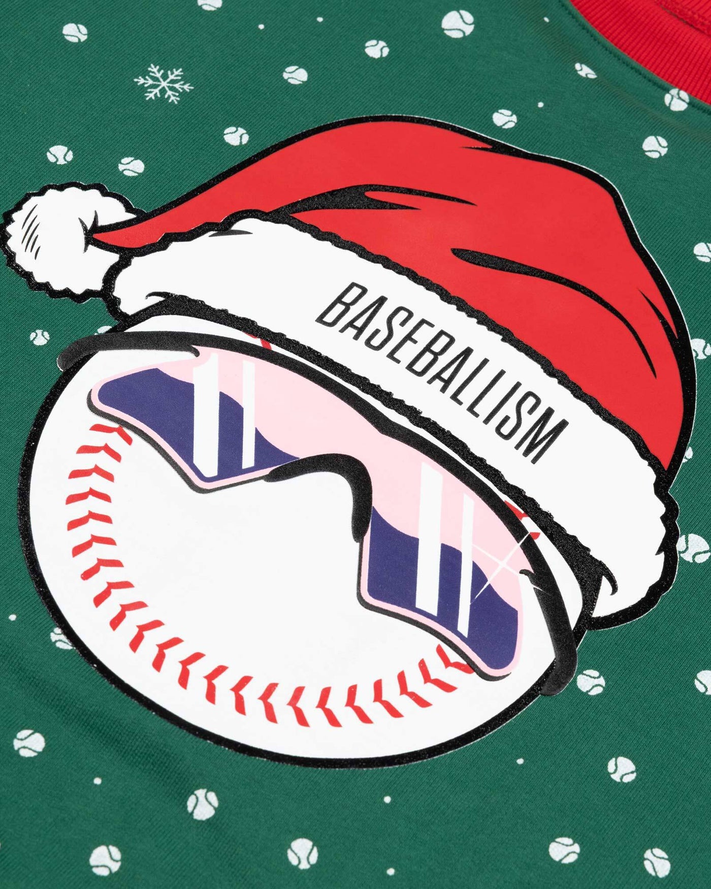 Yuvi Christmas Sweater (Green) - Youth