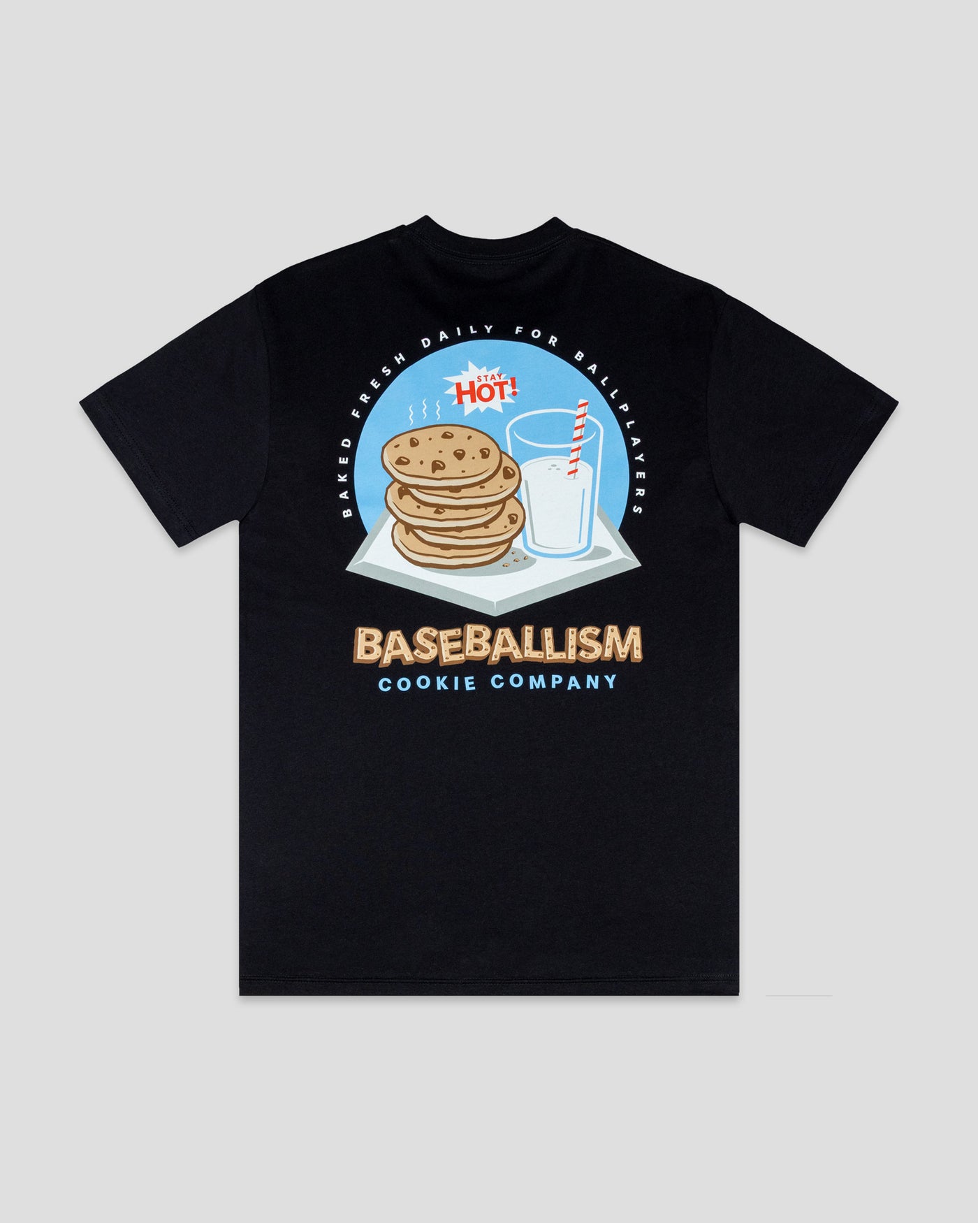 Cookies & Milk T-Shirt - Black