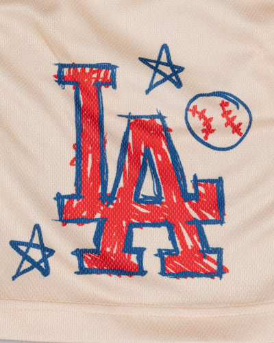 Crayon Series Diamond Air Mesh Shorts - Los Angeles Dodgers - Baseballism Online