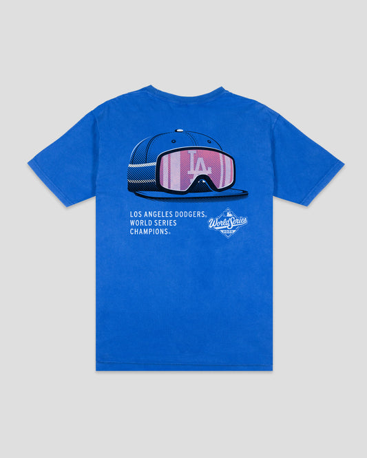 Los Angeles Dodgers 2025 World Series Goggles T-Shirt (PREORDER SHIP DATE 1/1/2026)