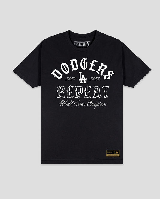 Repeat World Series Champs T-Shirt - Los Angeles Dodgers (PREORDER)