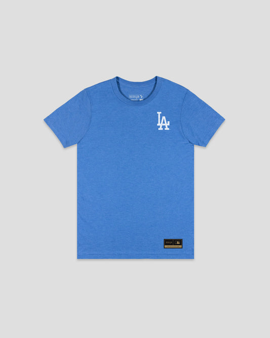 Los Angeles Dodgers World Series Sparkling Cider Shower Youth T-Shirt (PREORDER SHIP DATE 1/1/2026)