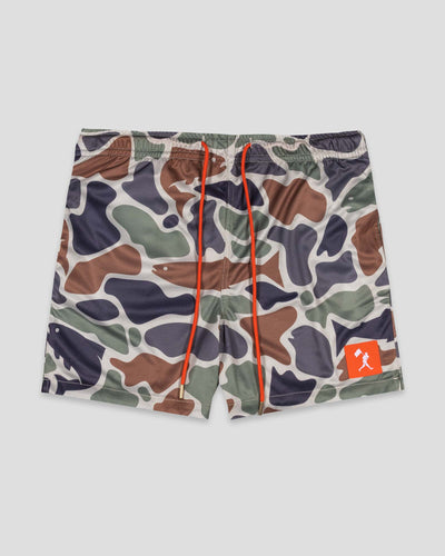 Fishing Club Angler Camo Diamond Air Mesh Shorts - Baseballism Online