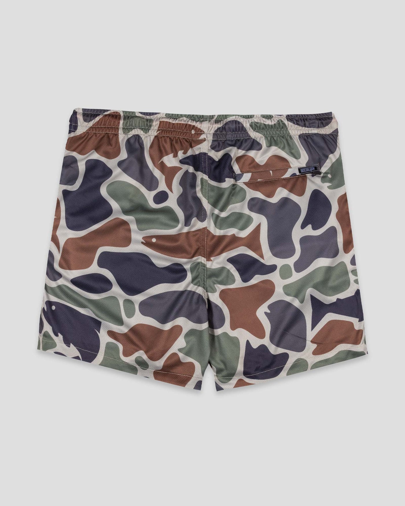 Fishing Club Angler Camo Diamond Air Mesh Shorts - Baseballism Online