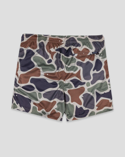 Fishing Club Angler Camo Diamond Air Mesh Shorts - Baseballism Online