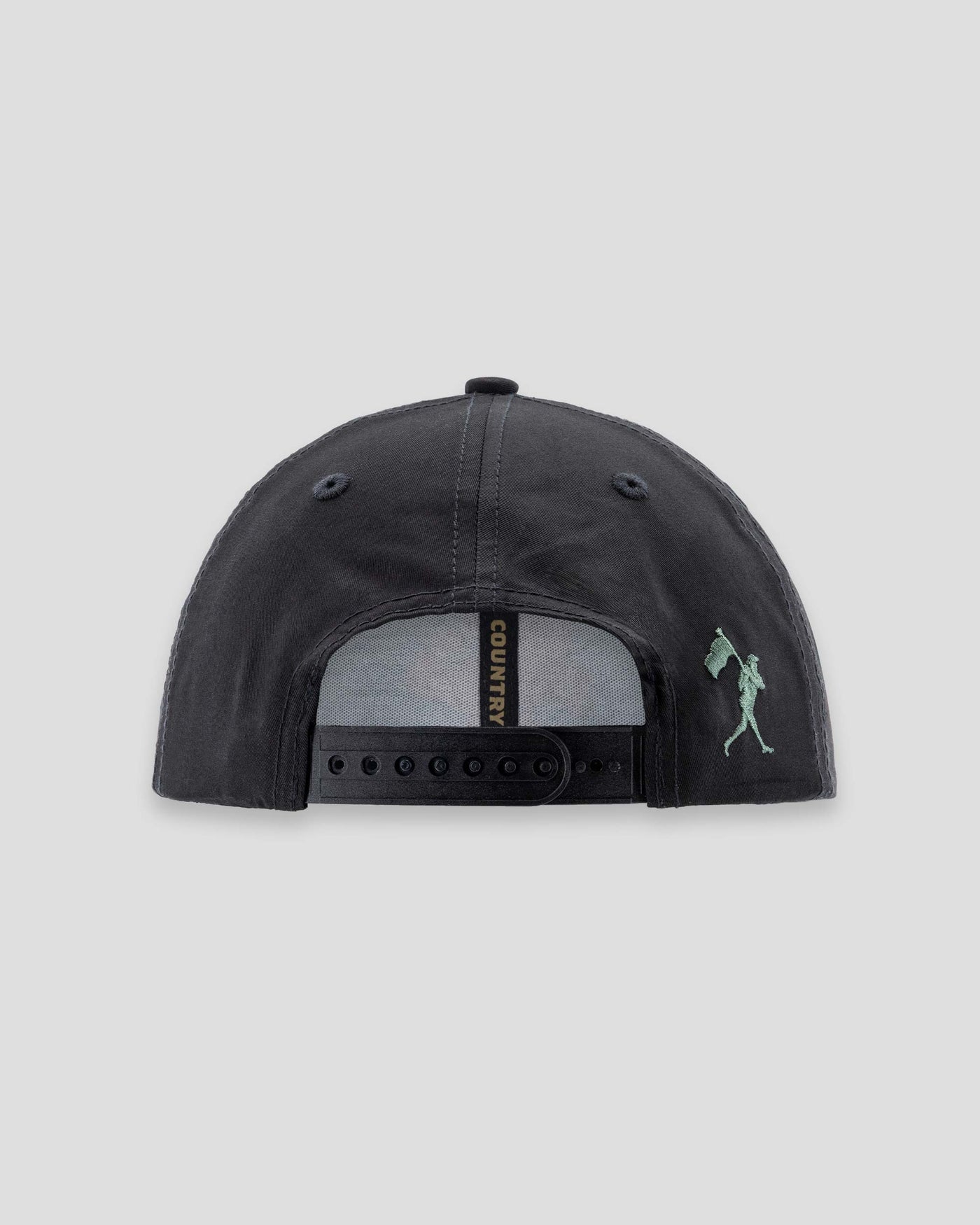 Fishing Club Patch Rope Cap - Black
