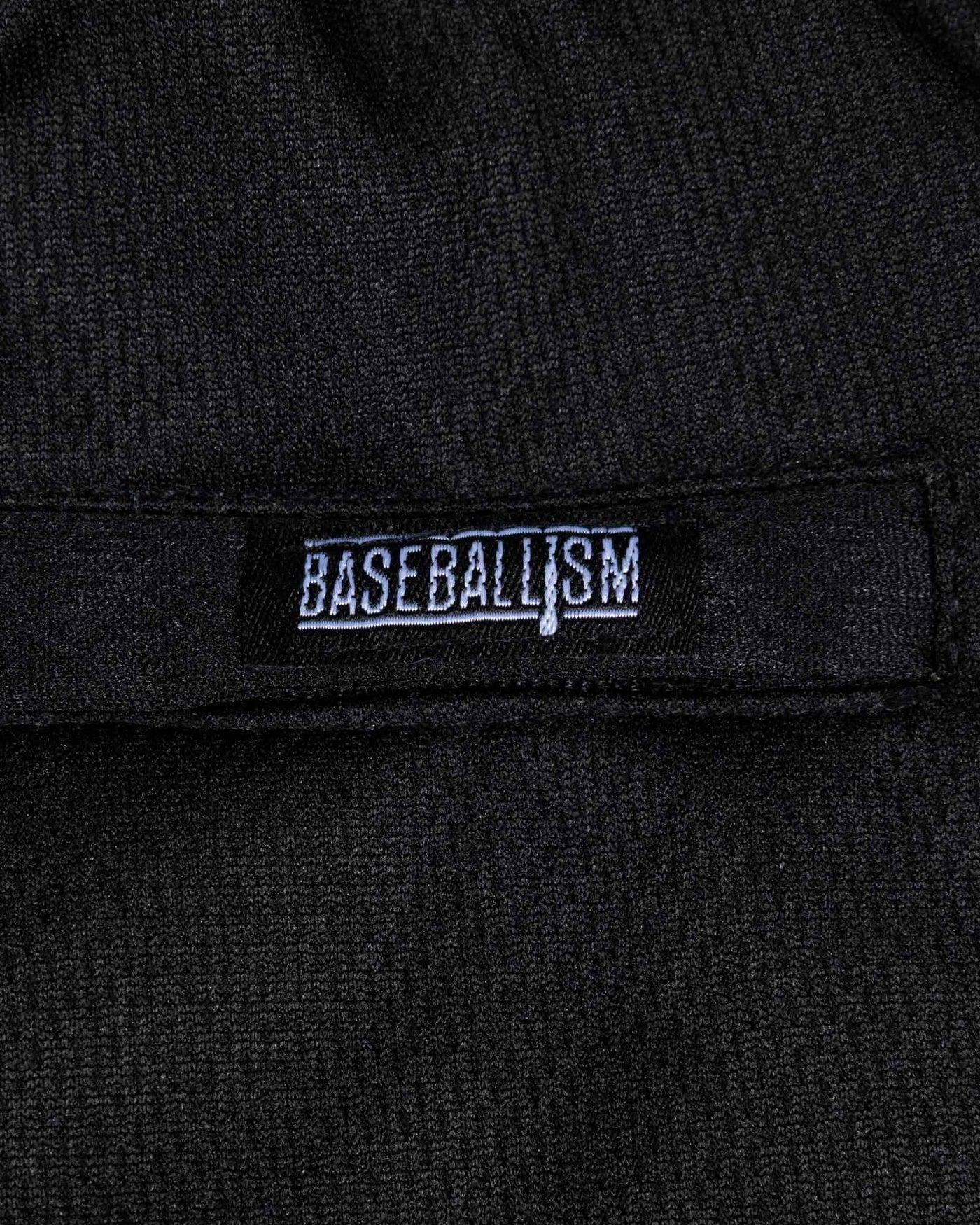 Yuvi Branded Diamond Air Mesh Shorts - Black