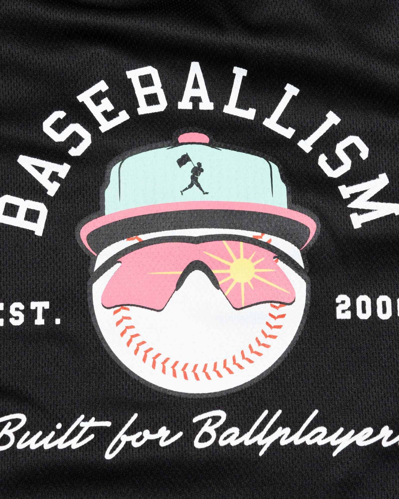 Yuvi Branded Diamond Air Mesh Shorts (Black) - Youth