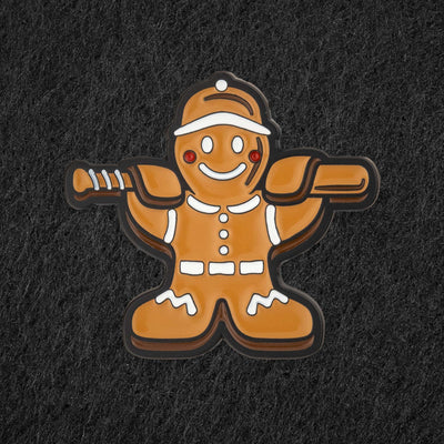 Pin of the Month - December 2024 - Gingerbread (Free with Purchase) - Baseballism Online