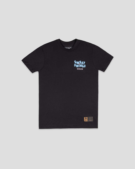 Griffey Jr. Sweet Swings Gummy Candy Youth T-Shirt - Black - Baseballism Online