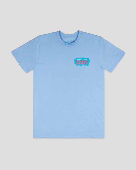 Gumball Factory T-Shirt - Light Blue - Baseballism Online