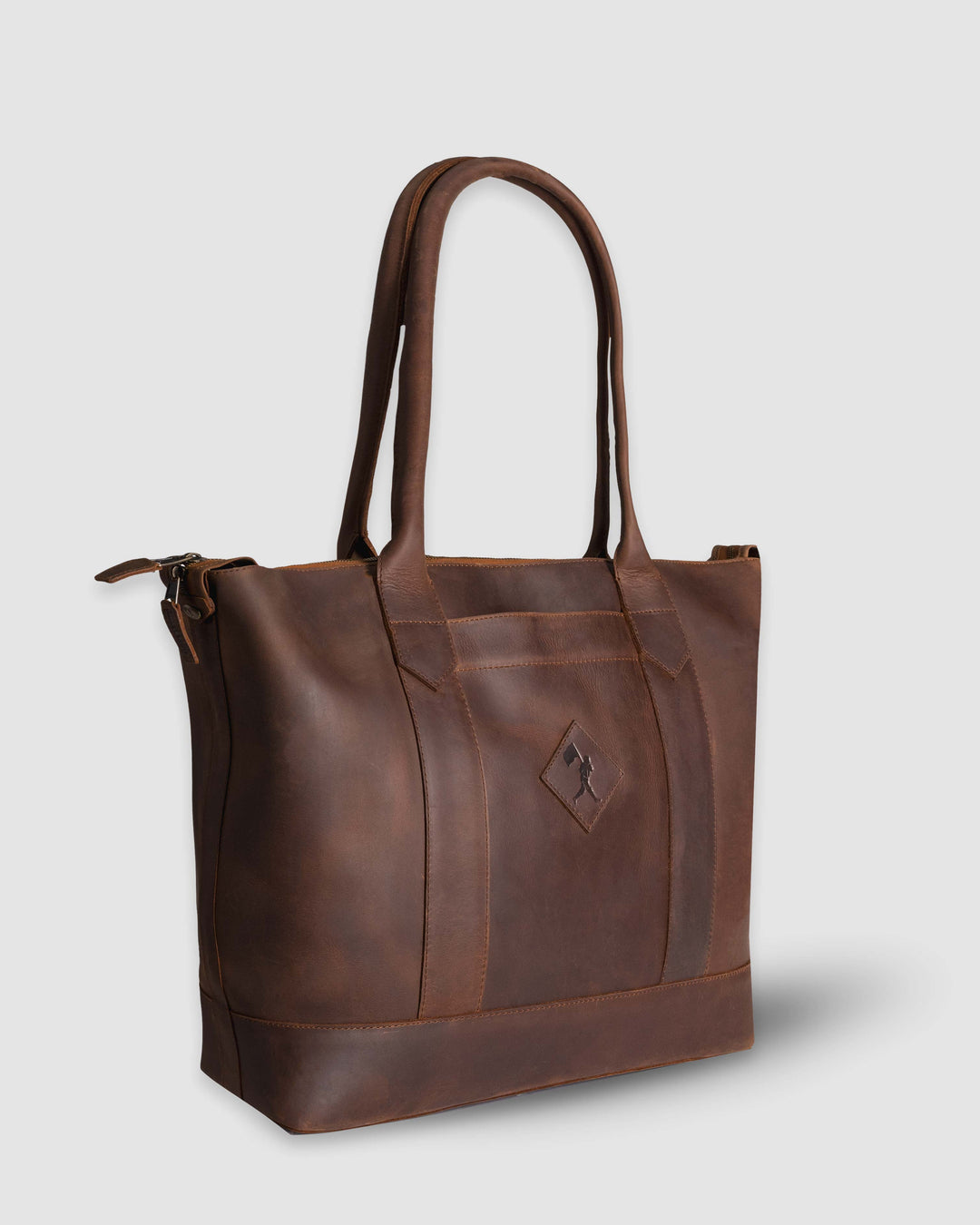 Cathy Zip Tote - Toffee | Baseballism Online