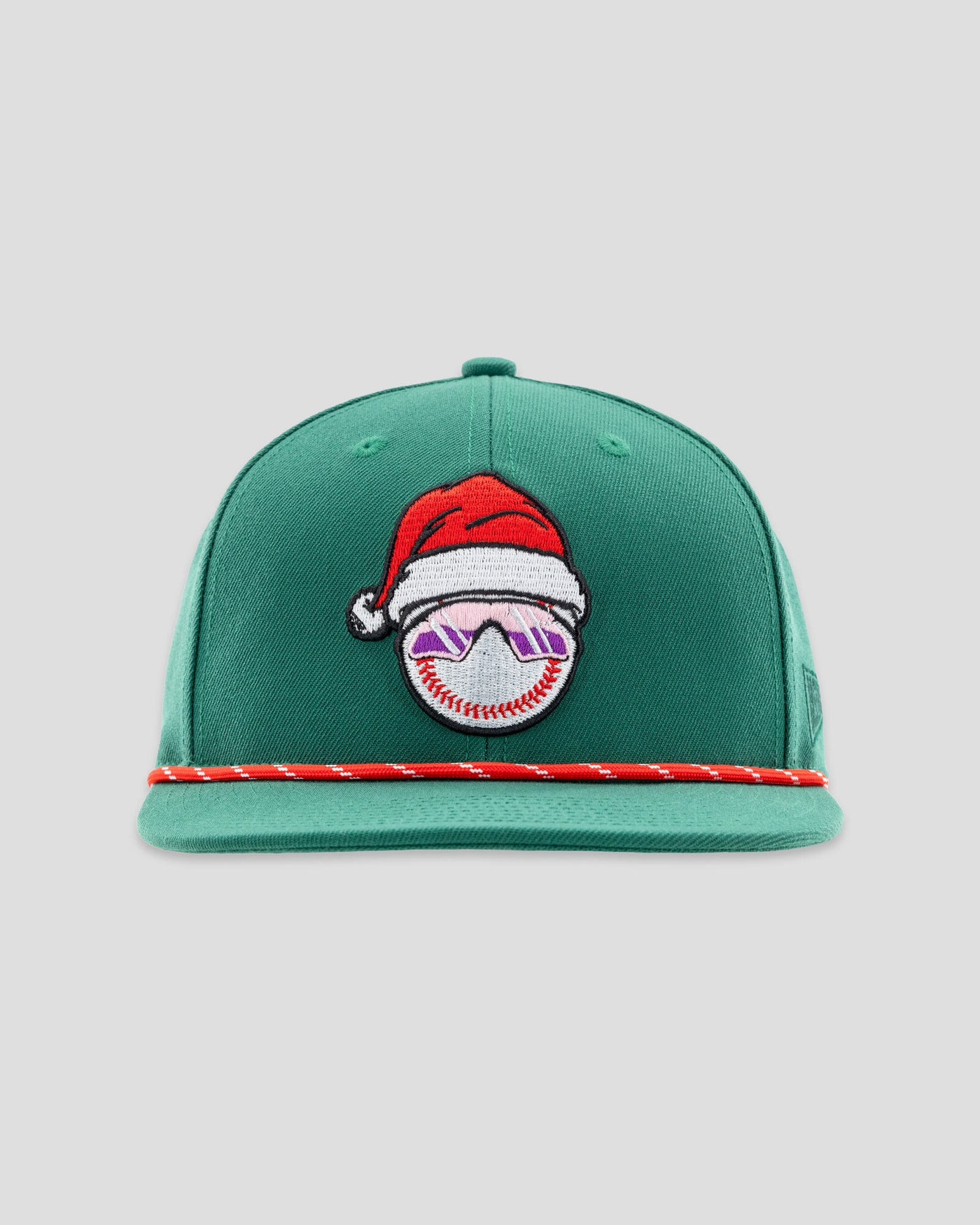 Happy Place Holiday Pro Style Rope Cap - Green - Baseballism Online