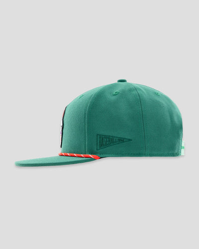 Happy Place Holiday Pro Style Rope Cap - Green - Baseballism Online