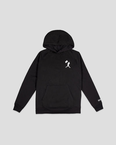 Happy Place Hoodie (Black) - Youth - Baseballism Online