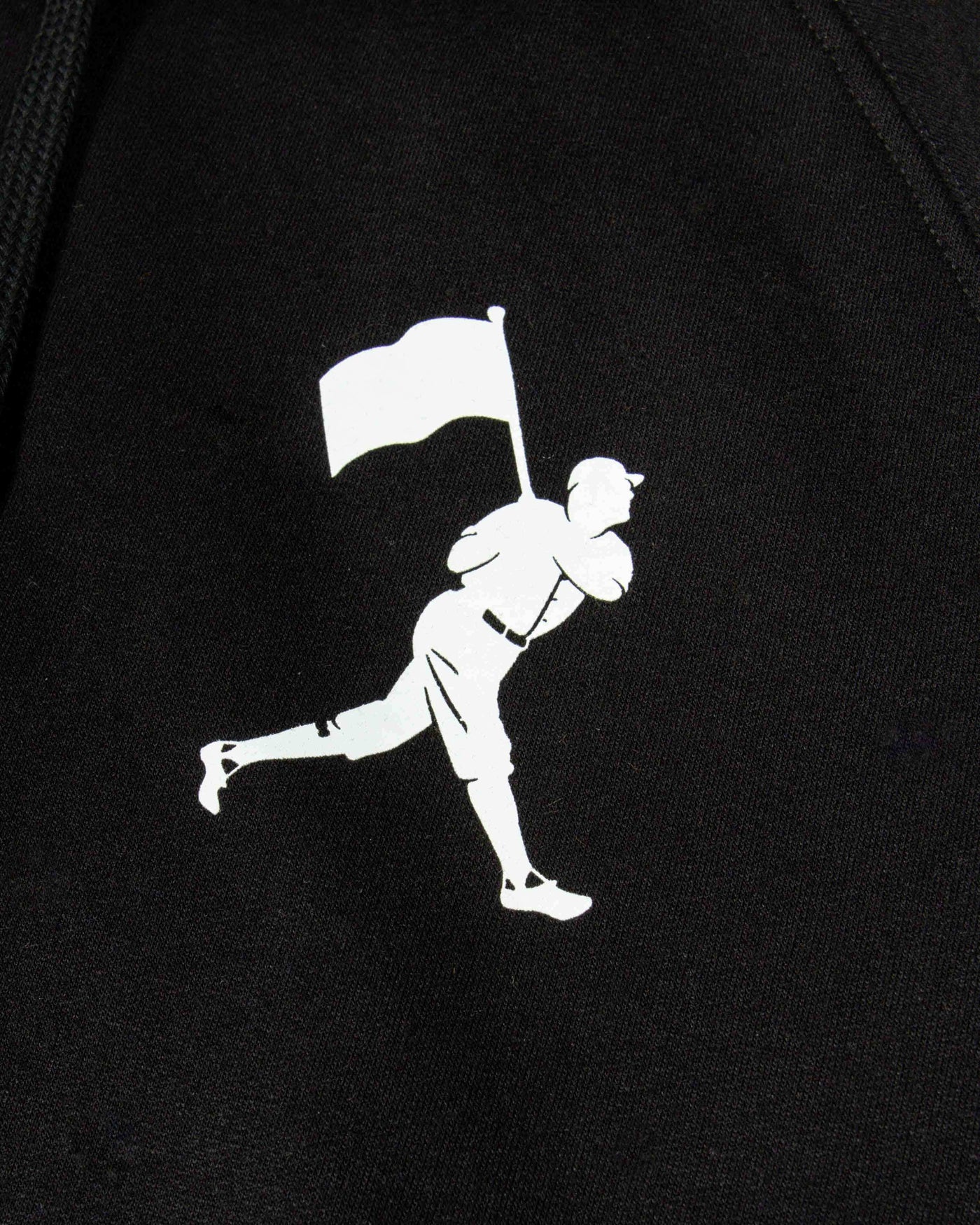 Happy Place Hoodie (Black) - Youth - Baseballism Online