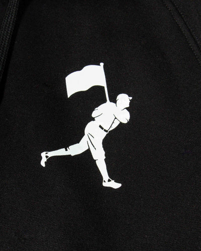Happy Place Hoodie (Black) - Youth - Baseballism Online