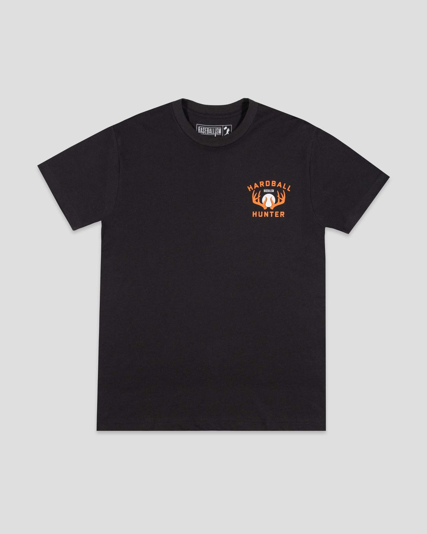 Hardball Hunter T-Shirt - Black - Baseballism Online
