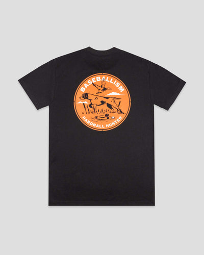 Hardball Hunter T-Shirt - Black - Baseballism Online