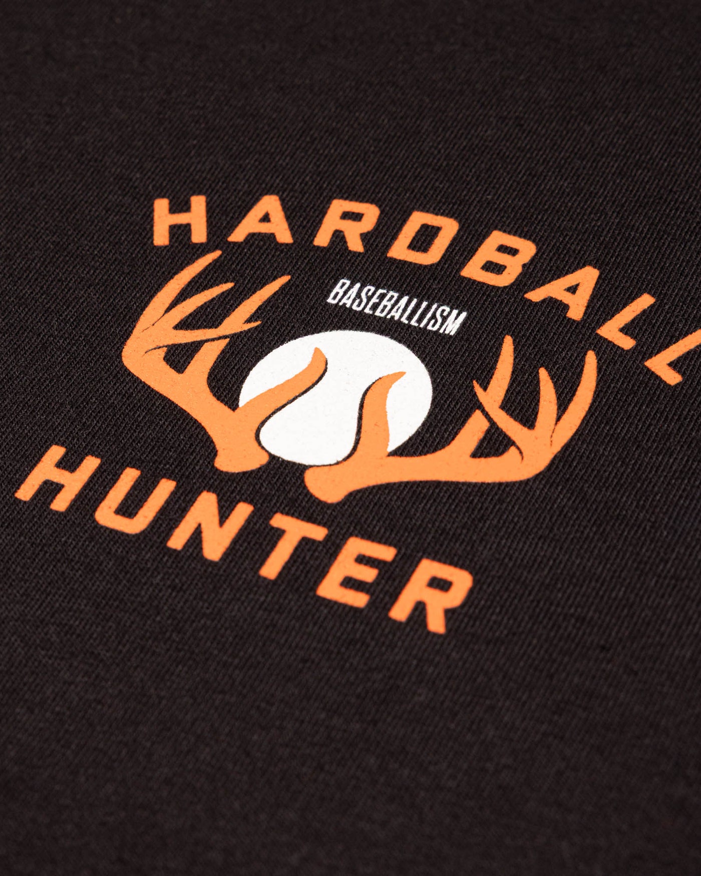 Hardball Hunter T-Shirt - Black - Baseballism Online