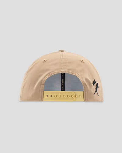 Hardball Hunter Five Panel Rope Cap - Brown - Baseballism Online