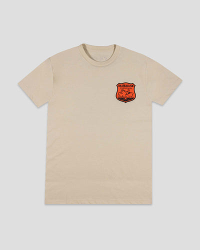 Hardball Hunter T-Shirt - Cream - Baseballism Online