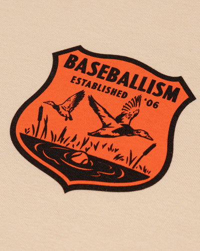 Hardball Hunter T-Shirt - Cream - Baseballism Online