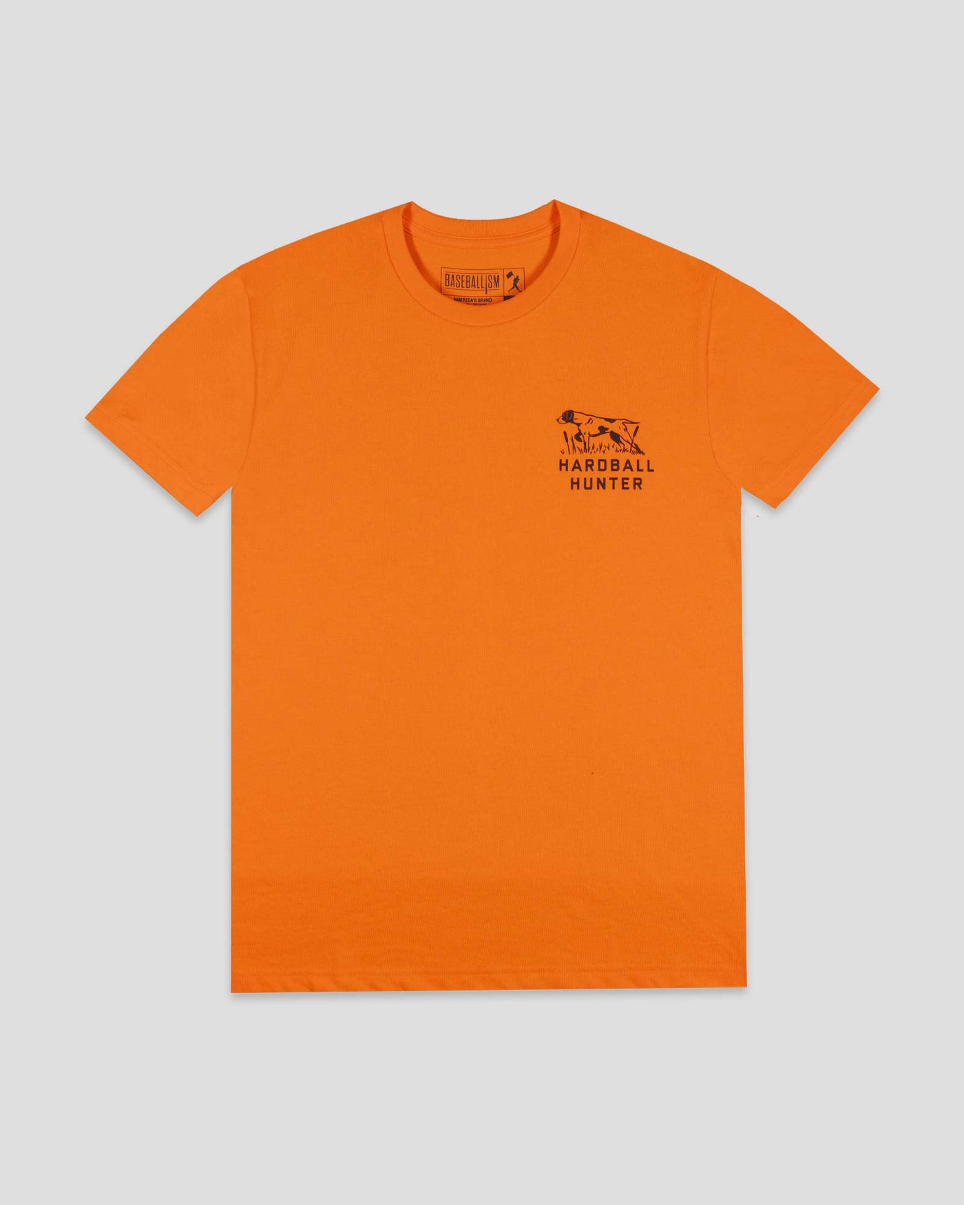 Hardball Hunter T-Shirt - Orange - Baseballism Online
