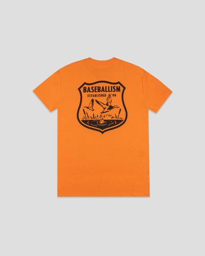 Hardball Hunter T-Shirt (Orange) - Youth - Baseballism Online