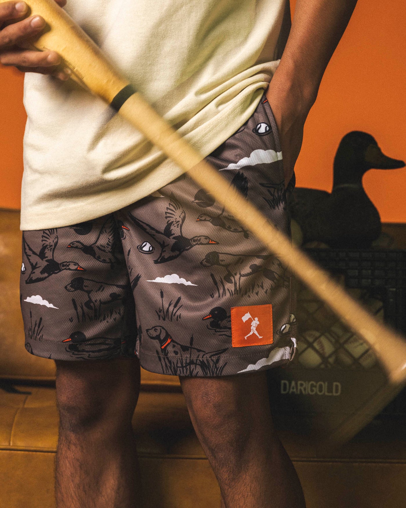 Hardball Hunter Diamond Air Mesh Shorts (Buck Skin) - Youth