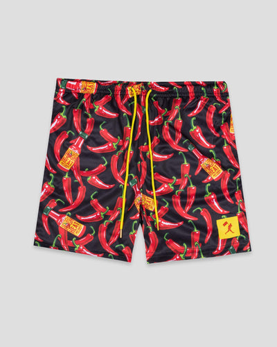 High Heat Hot Sauce Diamond Air Mesh Shorts - Baseballism Online