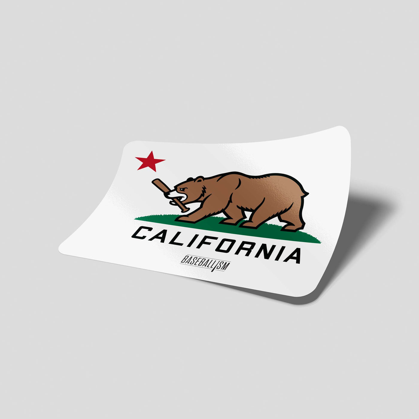Cali Bear Sticker