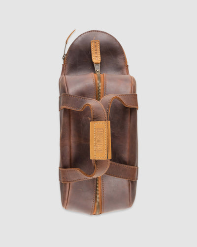 Glove Leather Toiletry Bat Bag - Seattle Mariners - Baseballism Online