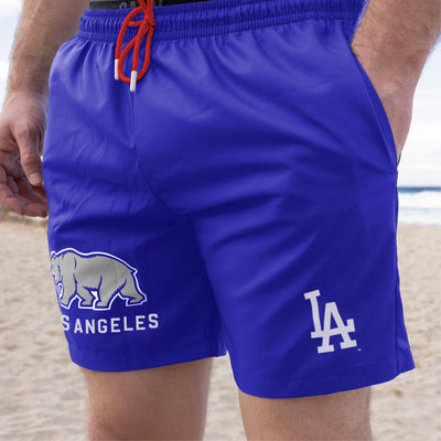 Cali Bear Trunks - Los Angeles Dodgers