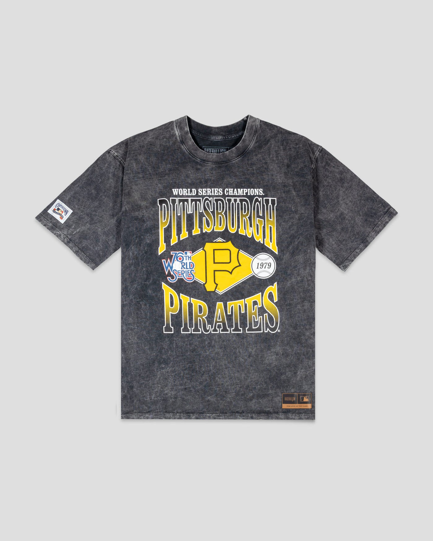 World Series 1979 Vintage Relaxed Fit T-Shirt (Black Acid Wash