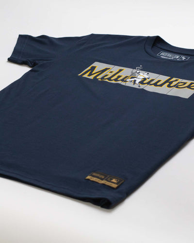 Outfield Fence Tee - Milwaukee Brewers