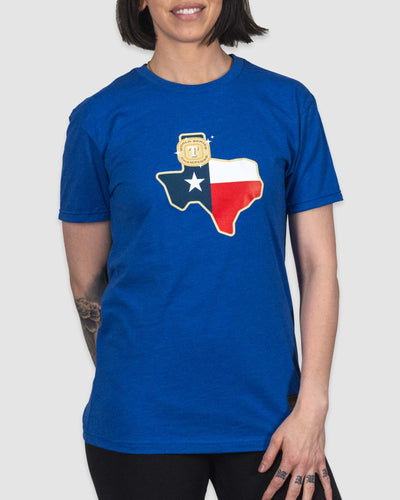 Camiseta de calentamiento para mujer Ring Ceremony - Texas Rangers 