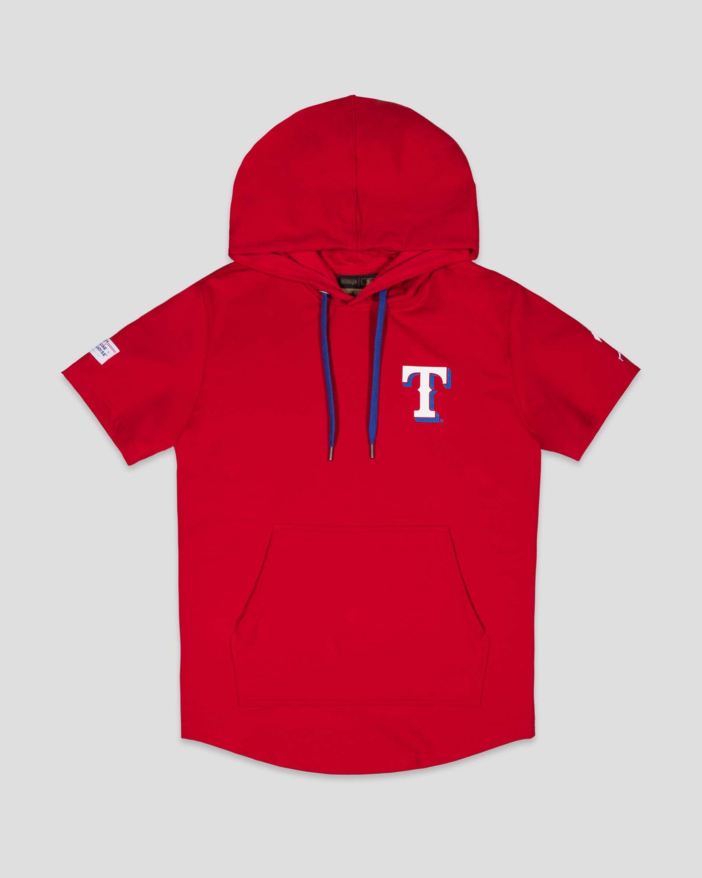 Short Sleeve Hoodie - Texas Rangers (Red)