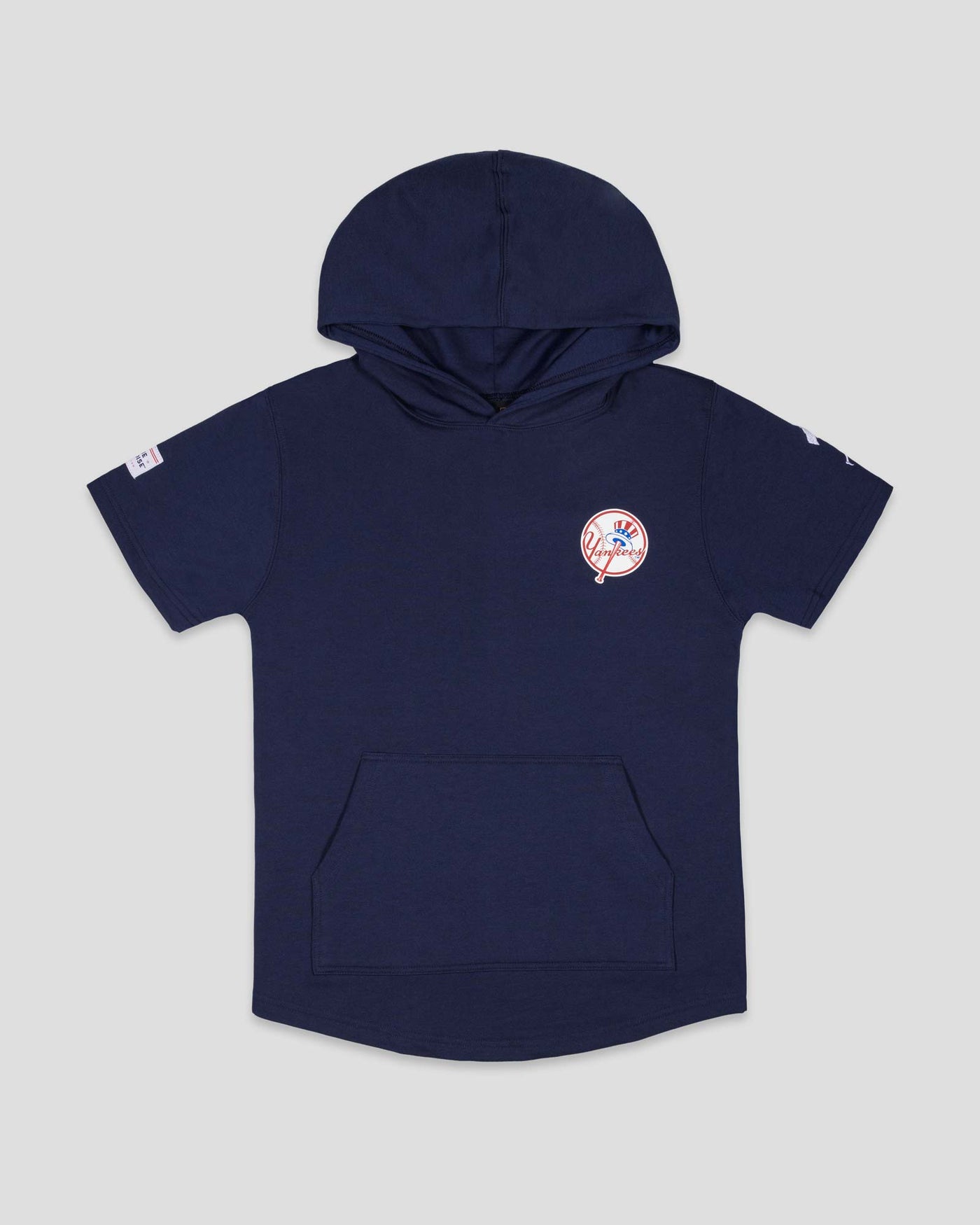Short Sleeve Hoodie Youth - New York Yankees