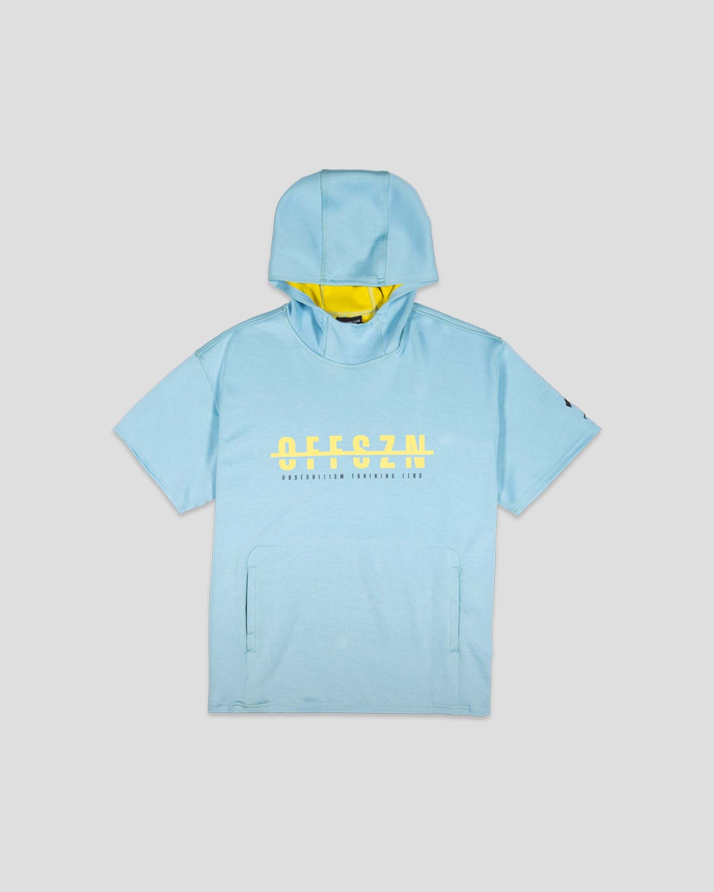 No Off SZN AeroFleece Short Sleeve Hoodie (Electric Blue) - Youth