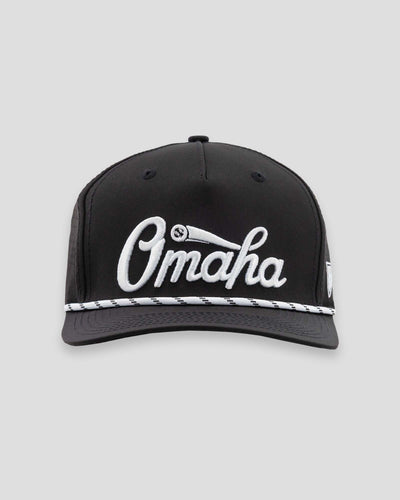 Omaha Script Rope Cap
