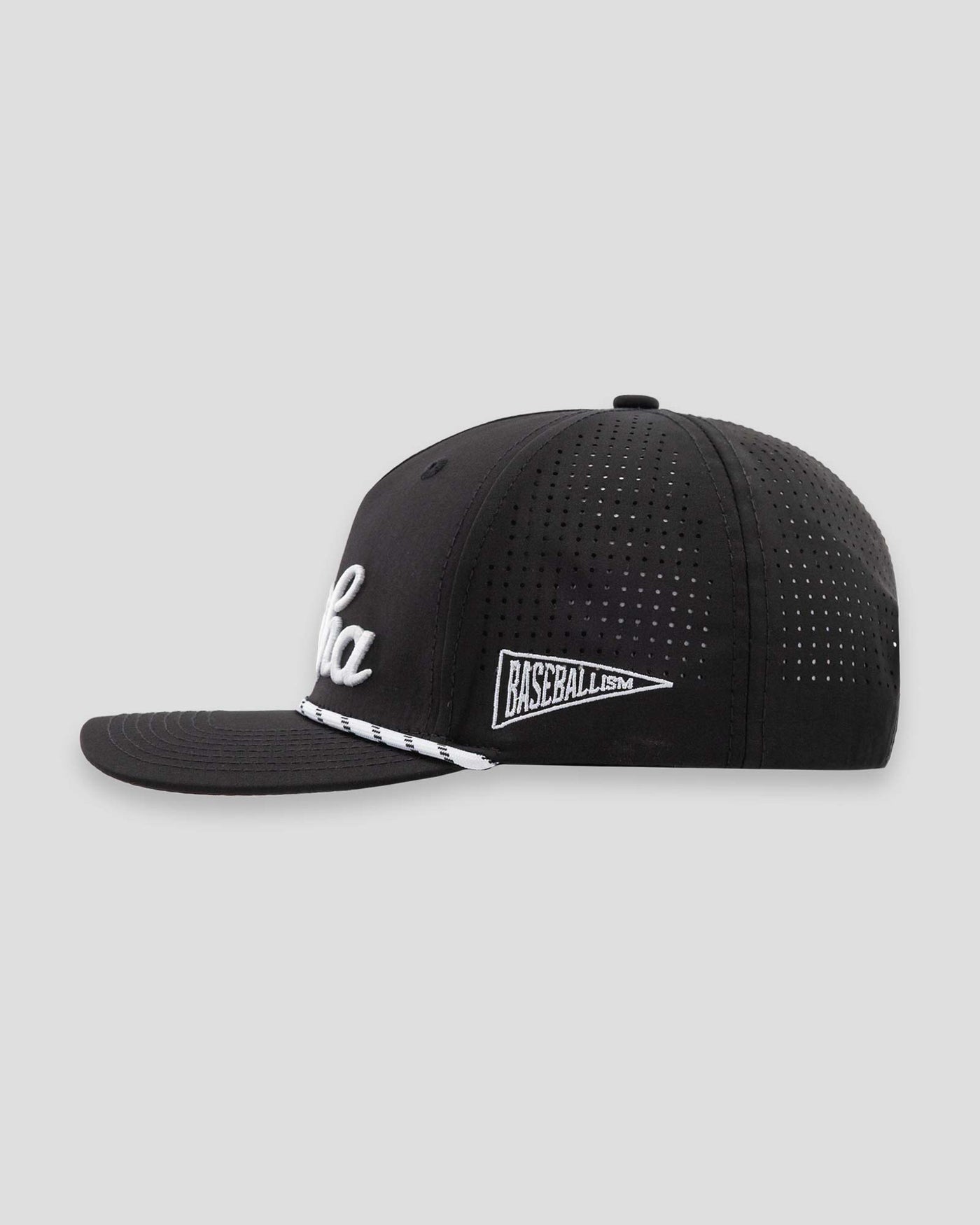 Omaha Script Rope Cap