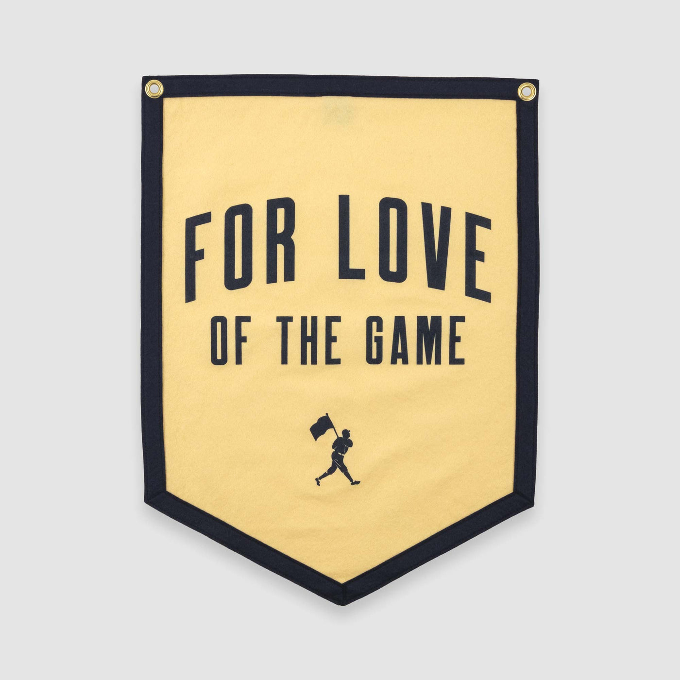 For Love of the Game ピンバナー - Baseballism x オックスフォード ペナント