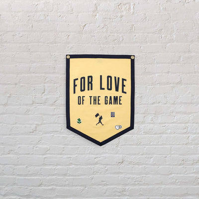 Por amor al juego Pin Banner - Baseballism x Oxford Pennant