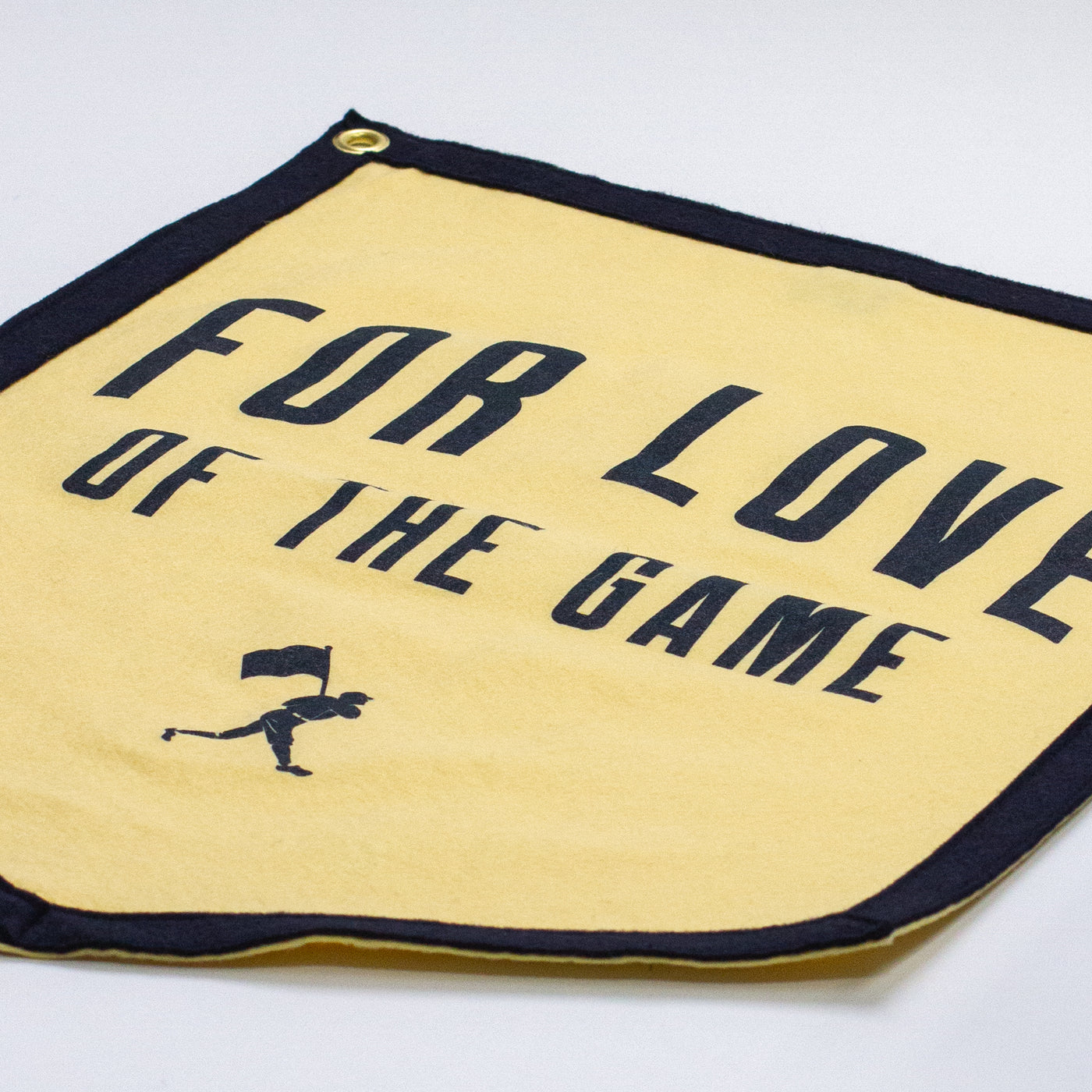 For Love of the Game ピンバナー - Baseballism x オックスフォード ペナント