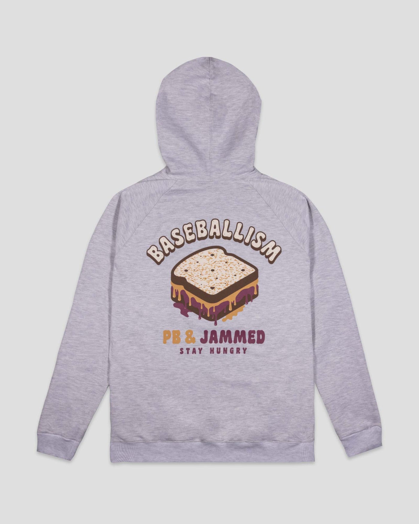 PB & Jammed Hoodie - Baseballism Online