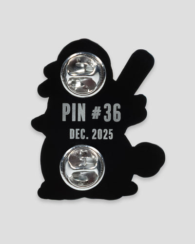 Pin of the Month - December 2025 - Snowman
