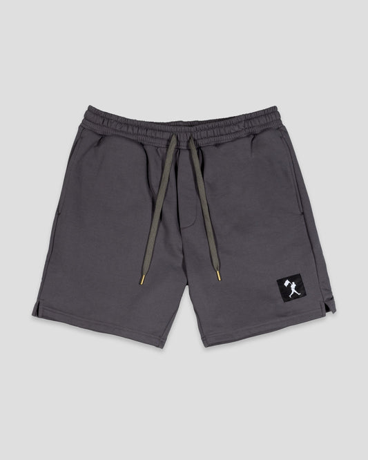 Play Hard Comfort Sweat Shorts - Charcoal - Baseballism Online